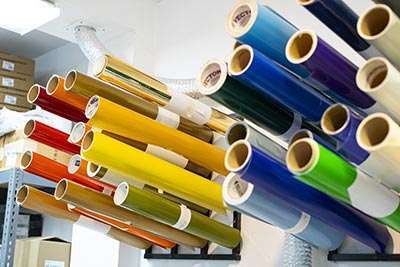 Multi-colored printing paper